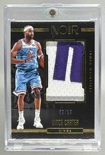 2017 Panini Noir JM-VC Vince Carter Prime Jumbo Patch /10