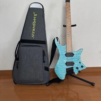 Electric Guitar Strandberg Boden RAS6 2021 Caribbean Light Blue Headless
