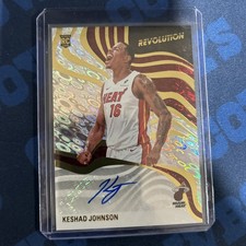 2024-25 Panini Revolution #RS-DJA Keshad Johnson Revolution Signatures
