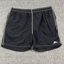 Tommy Bahama Relax Shorts Mens XL Black Swim Trunks Nylon Mesh Lined Marlin