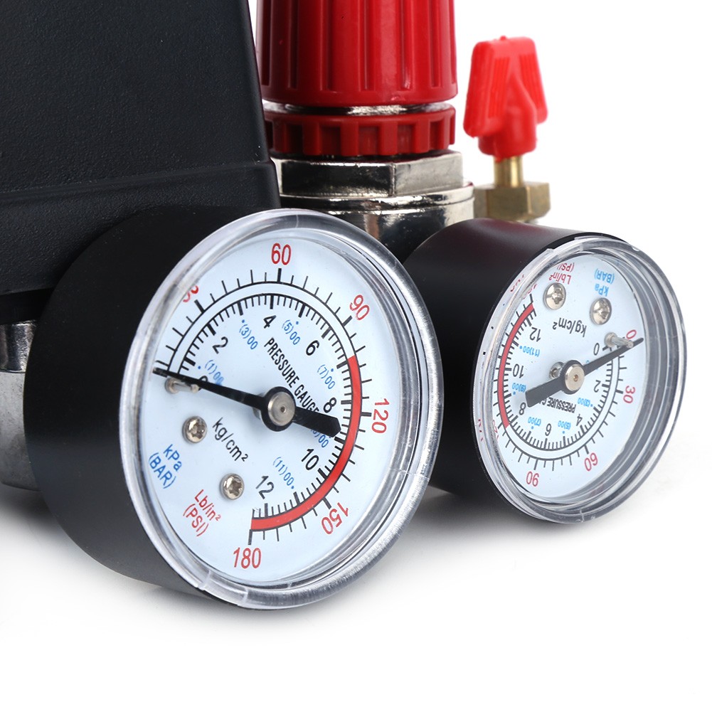 Pressure Valve Manifold Regulator Pressure Control Switch Valve Air Compressor