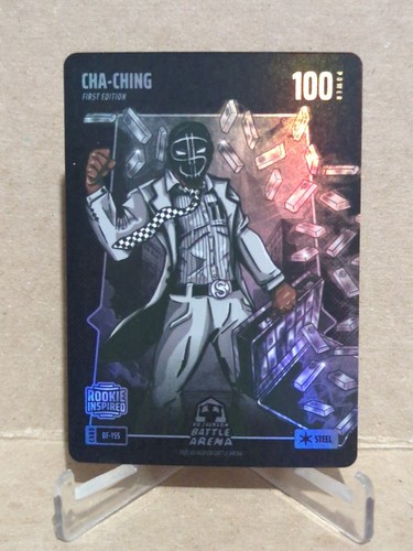 2024 Bo Jackson Battle Arena Alpha Battlefoil STEEL #BF155 Cha-Ching J. Chourio