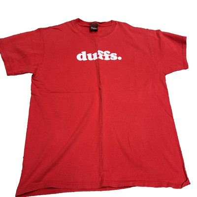 Duffs BMX T-Shirt Clothing 90's 00's Mid School Racing Bike Bicycle Vintage
