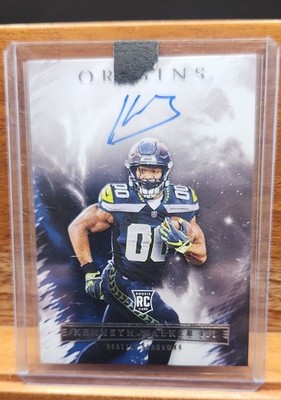 2022 Panini Origins - Rookie Autographs Kenneth Walker III #RAU-KWA (AU, RC)