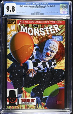 #ad #ad Mark Spears Monsters: The Monster amp; The Wolf 1 CGC 9.8 Variant Cover A05 $59.99