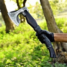 Hand made Axe for wood cutting outdoor gardening tool