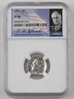 1961 Franklin D Roosevelt  10 Cent PF68 NGC - 72b