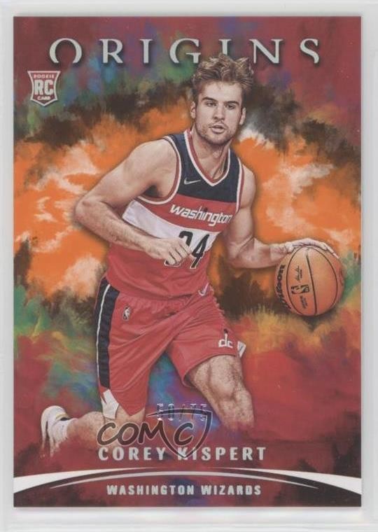2021-22 Panini Origins Orange 50/75 Corey Kispert #65 Rookie RC