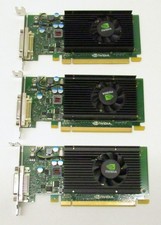 Lot 3 Nvidia Quadro NVS 315 1GB DDR3 720625-001 DMS-59 Short Bracket Video Card