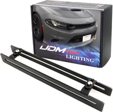 Lower Grille Mesh License Plate Mounting Bracket Relocation For 2015-up Charger