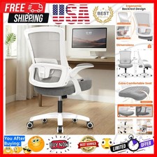 Office Desk Gaming Chair Computer High Back Mesh Seat with Rolling Wheels Erg...