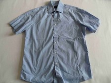 BOSS light blue shirt with 1/2 sleeves size 40 mint condition