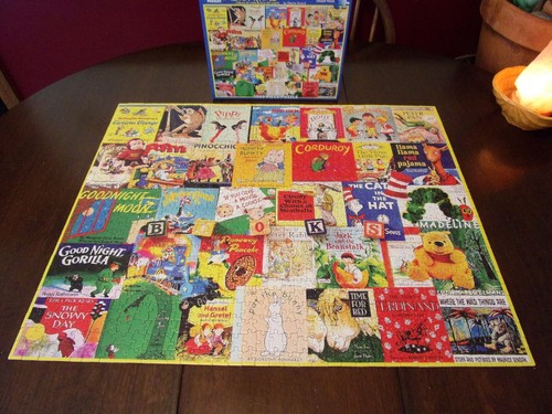 White Mountain Puzzles STORYTIME 1000pc Jigsaw Puzzle 100% Complete 30" x 24" - Picture 4 of 4