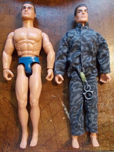 Action Man 12" Inch Lot 2 x Figures + Accessories - Picture 2 of 8