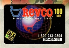BOTTOM LINE TELECOMMUNICATIONS Revco 1994 Phone Card ( EXPIRED )