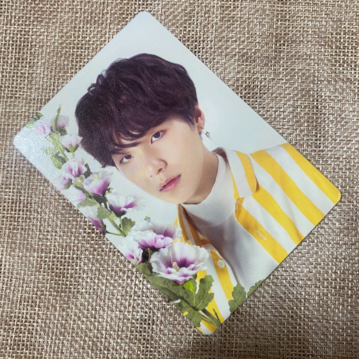 BTS SUGA 7/8 [Love Yourself World Tour] Official Mini Photocard