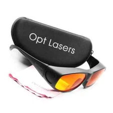 Laser Safety Glasses OD 7+ over the range of 190 to 540 nm