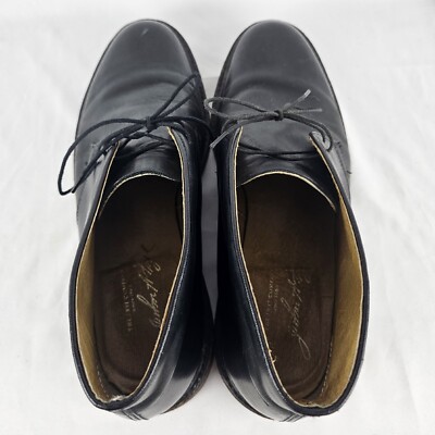 Mens Frye James Ankle Chukka Boots Black Leather 87880  display picture 1