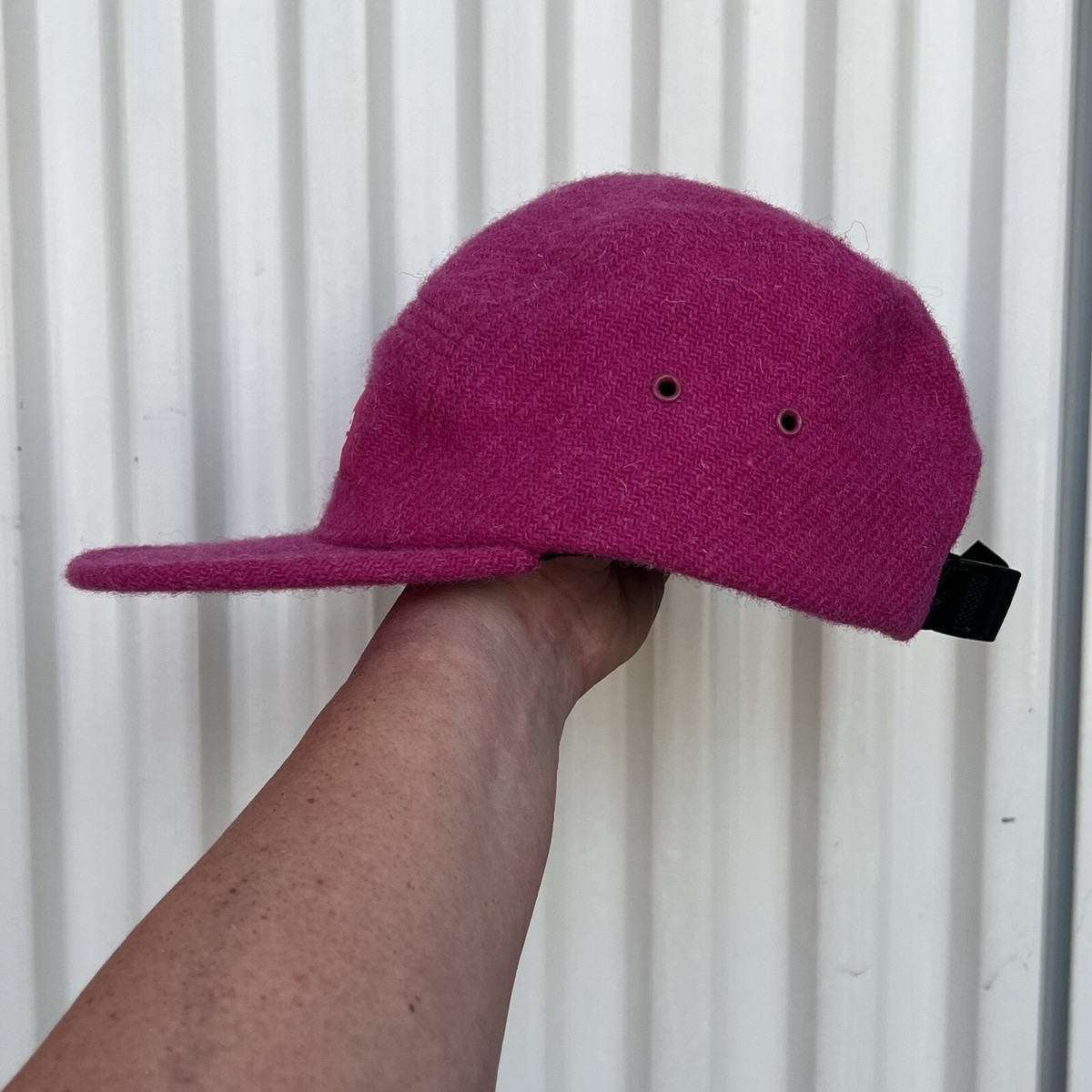 Supreme Pink Featherweight Wool Camp Cap FW