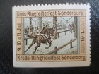 (12603) Advertising Stamp - Kreis-Ringreiterfest Sonderburg 1911