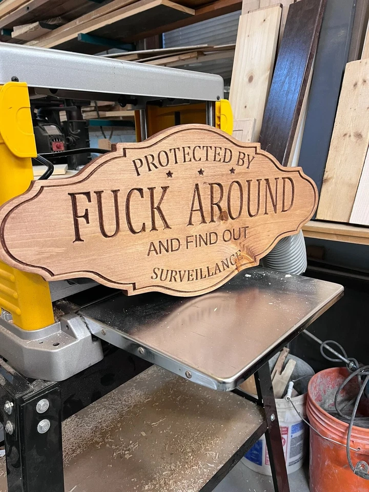 F- alrededor descubrir placa nudoso pino... signo y placas Sophie Foto 4 de 4