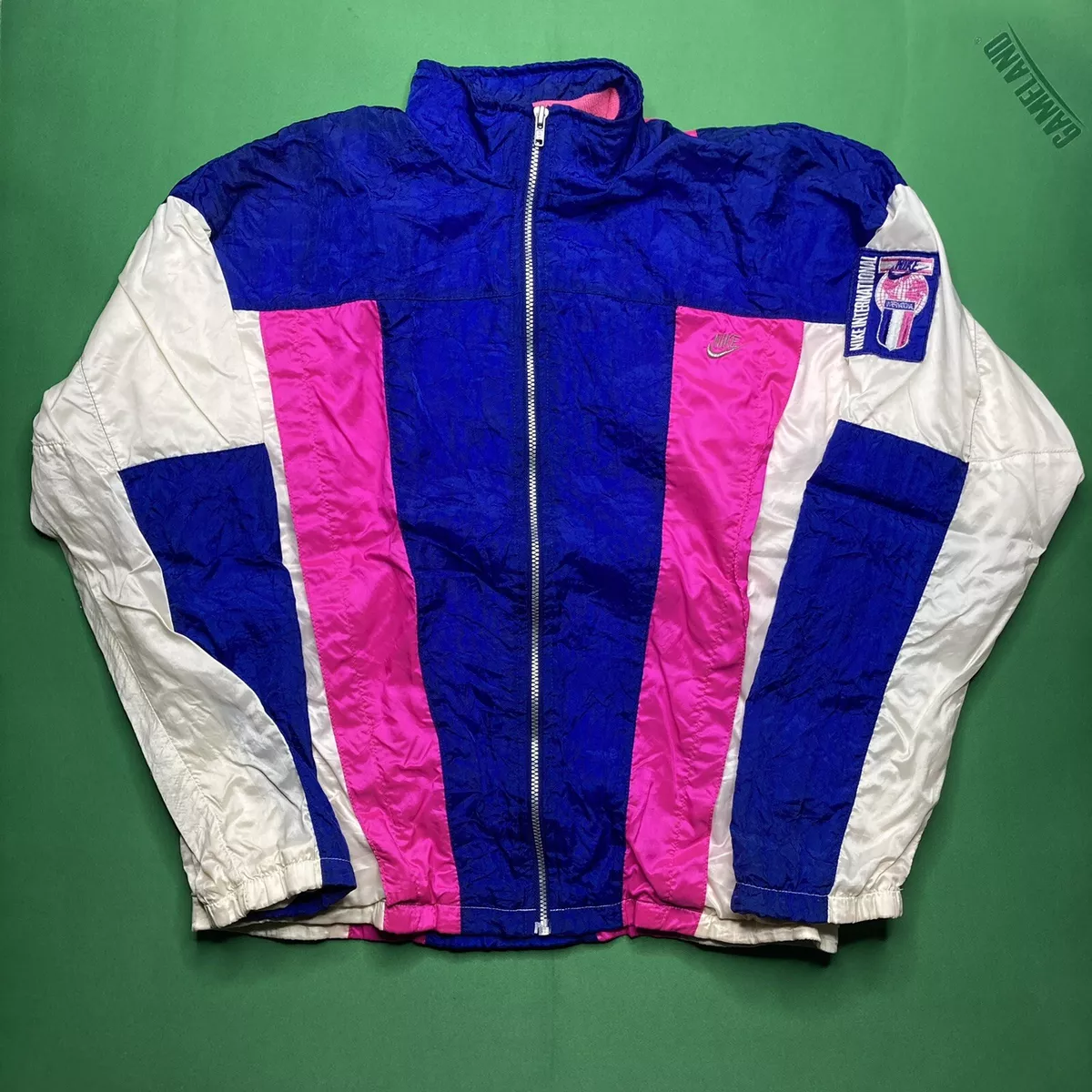 VINTAGE Nike International Tennis Windbreaker Jacket 90s