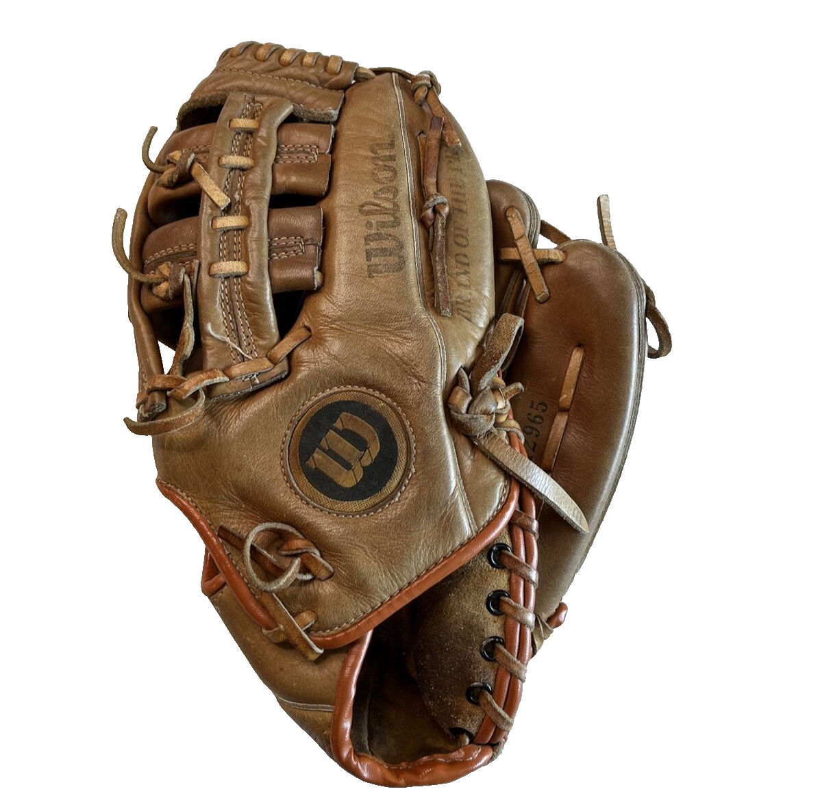 MILNE ミルン A5 Wilson A2965 Baseball Glove MVP Grip Tile Pocket Snap Action RHT