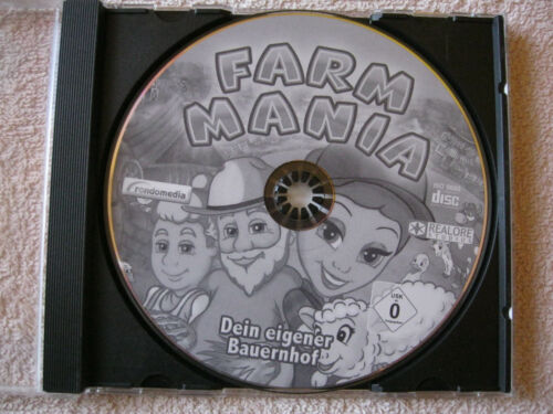PC CD Rom Spiel Farm Mania Dei Eigener Bauernhof - Afbeelding 1 van 1