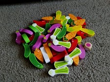 Hape Wooden Stacking Veggie Game Learning Kids/toddler Toys 53 pcs NWOB