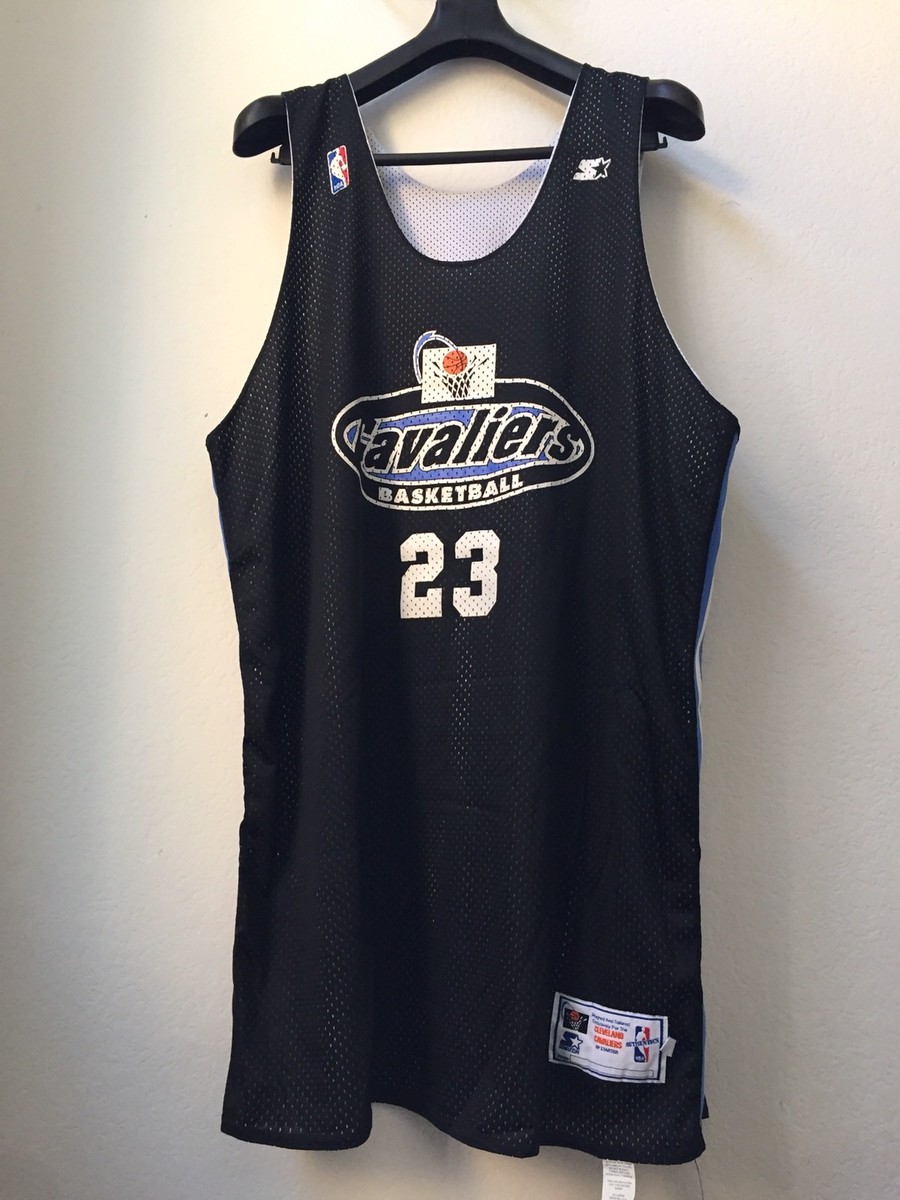 VINTAGE 90s CLEVELAND CAVALIERS TEAM ISSUED JERSEY LEBRON JAMES