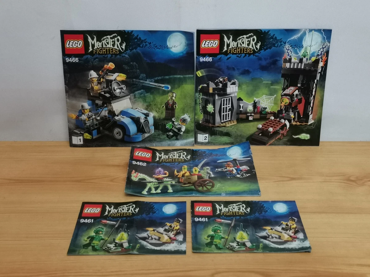 Lego Monster Fighters Instructions Manuals Only 9466 9461