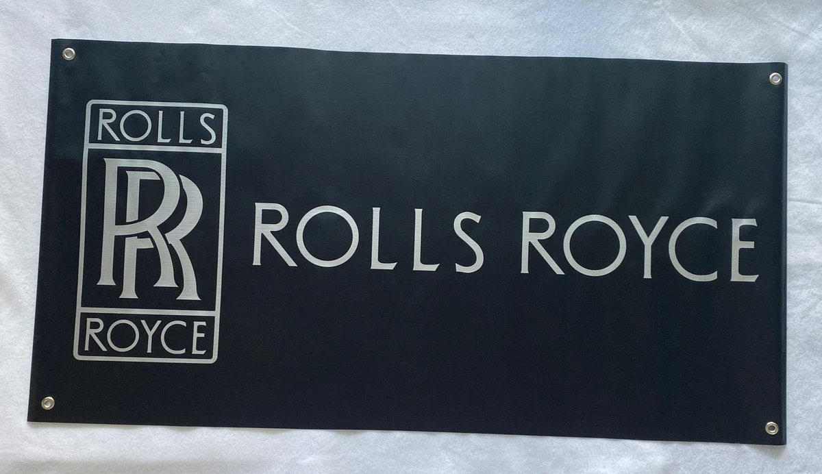 Rolls Royce Flag3x5ft Banner100 polyesterBlack  flagsshop
