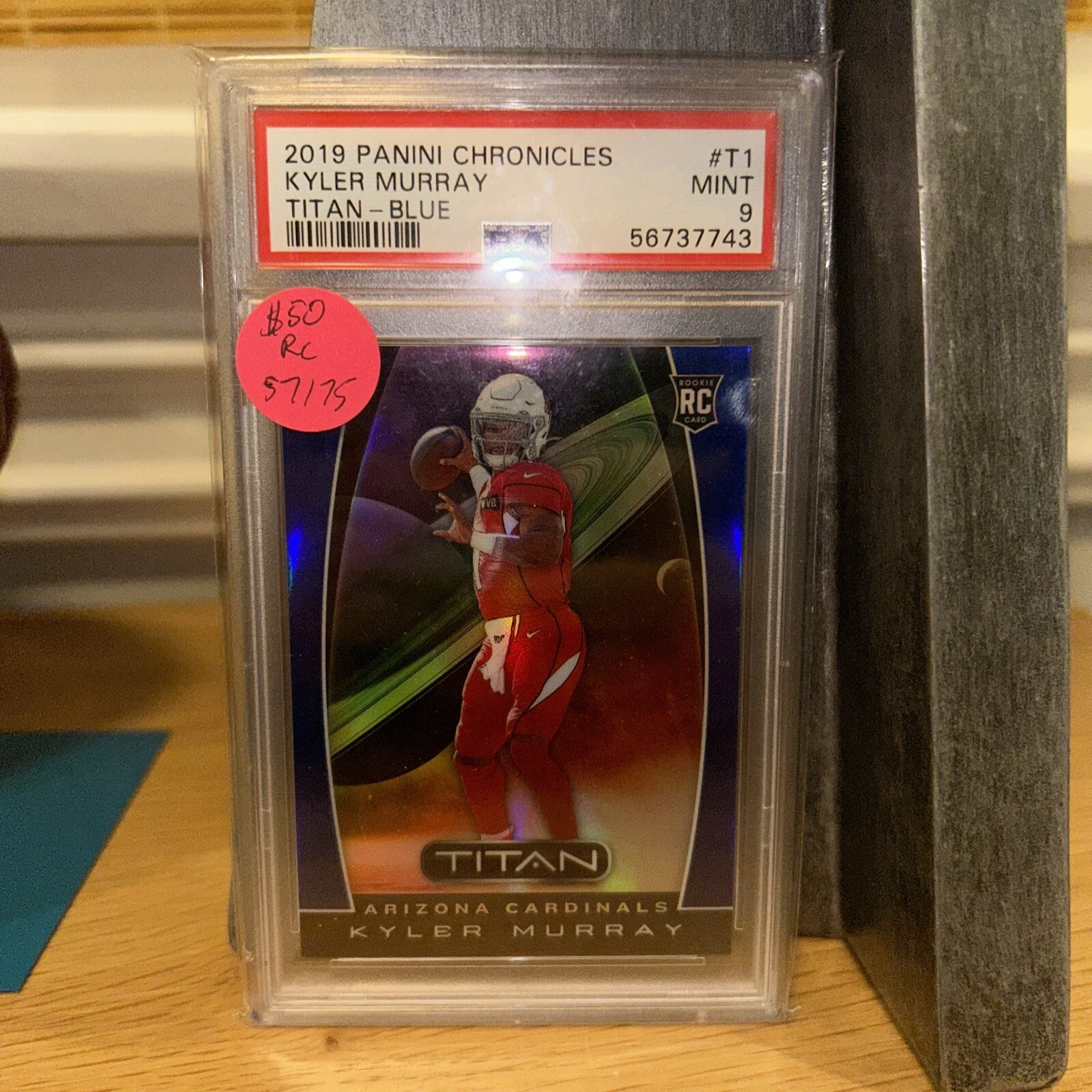 Kyler Murray Panini Chronicles Titan #T1 Blue