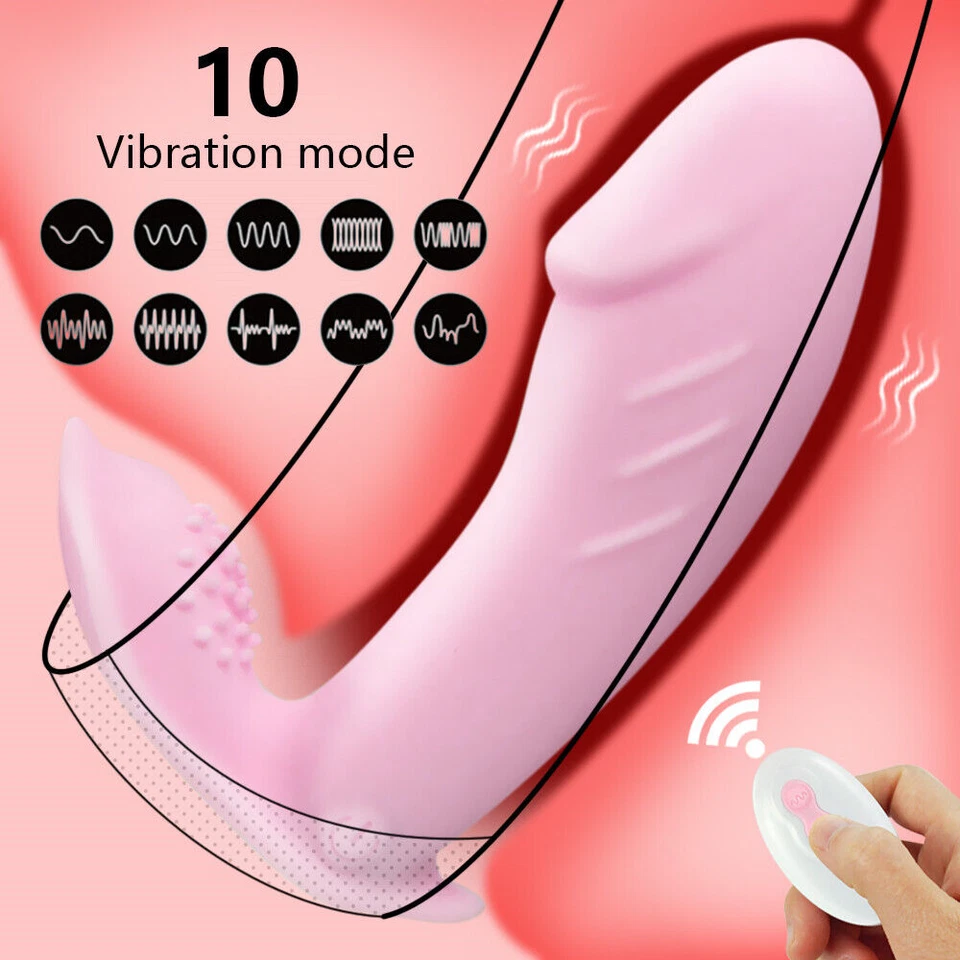 10 Function Vibrating Panties Wireless Remote Control Rechargeable Underwear NEW - Image 3 of 4