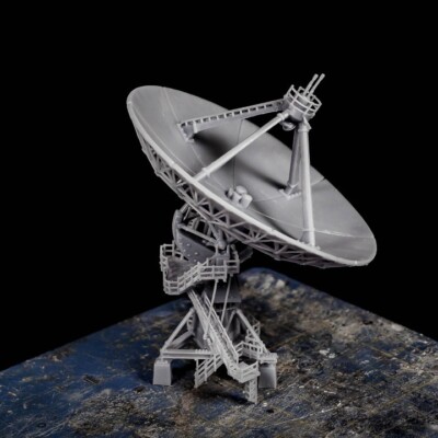 Radio Telescope Atacama Large Array Chile HO N 28mm Gaming Scale White