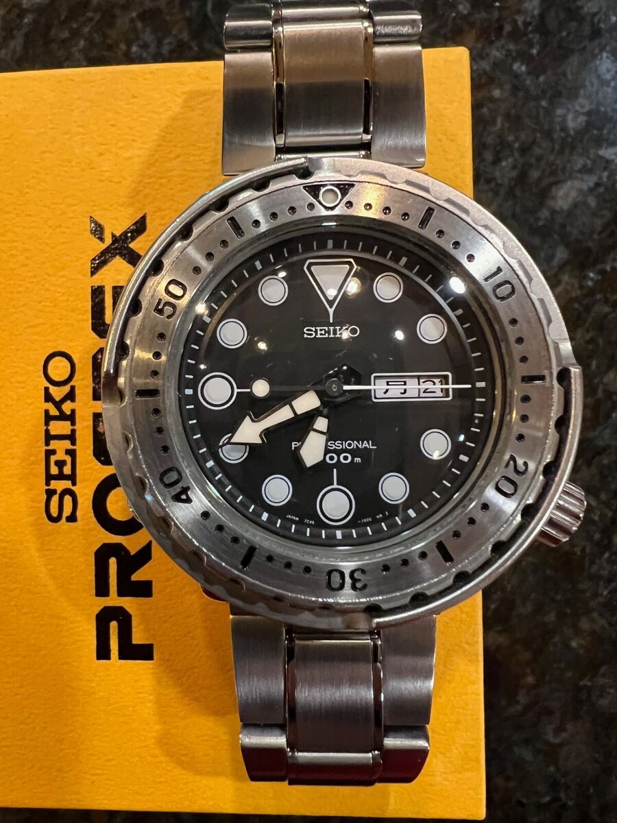 Seiko Tuna Marine Master Prospex Professional SBBN007 Mens Seiko Tuna Marine Master Prospex Professional SBBN007 Mens