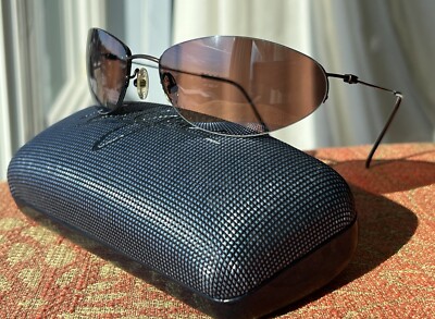 Maui Jim Roundabout MJ 509 23 - Rimless & No Revits - Titanium