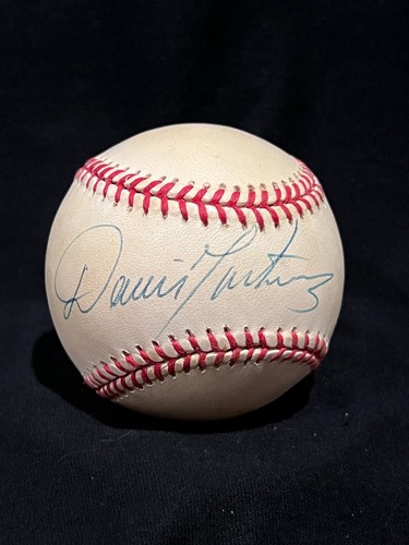 DENNIS MARTINEZ INDIANS SIGNED AUTOGRAPH A.L. BASEBALL BECKETT BAS COA BK05007 - Picture 1 of 6