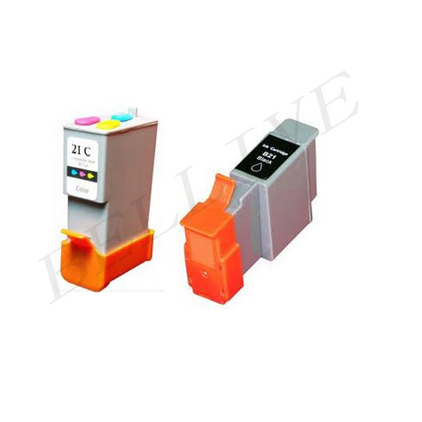 KIT 2 Cartucce per Canon BCI-21 BCI-24 i250 i320 S200 S300 MP360 MP110 MP130 BL