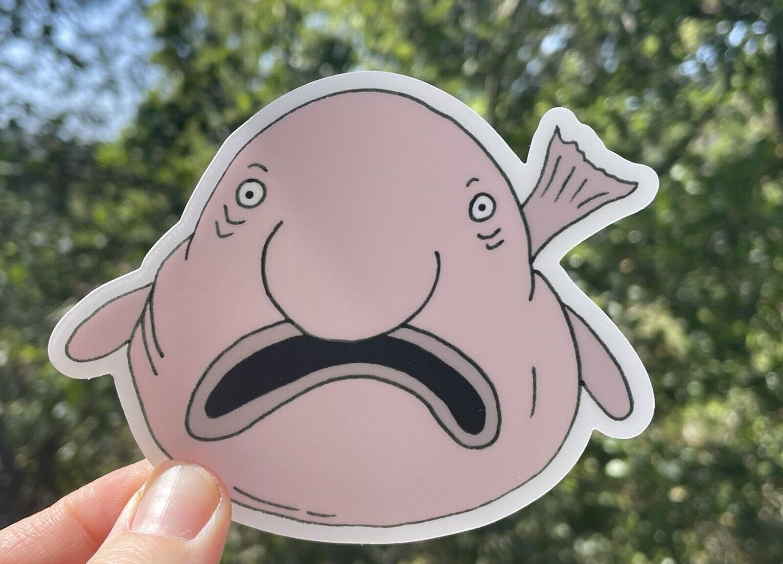 Blobby the Blob Fish' Sticker