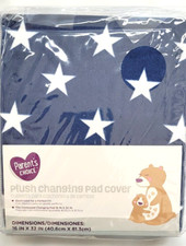 Parents Choice Plush Changing Pad Cover 16" x 32" Elasticized New in Package