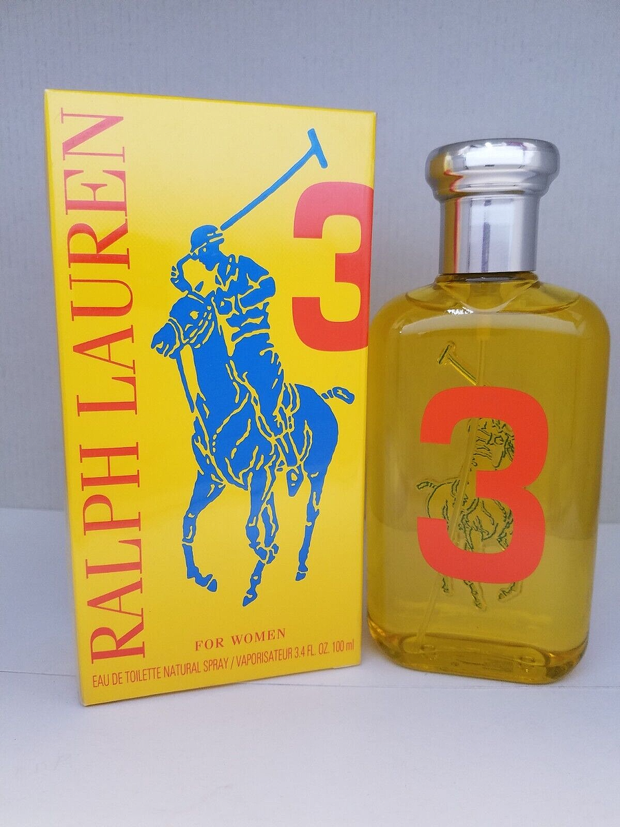 Ralph Lauren The Big Pony # 3 Women's 3.4 FL OZ / 100ML EDT Spray