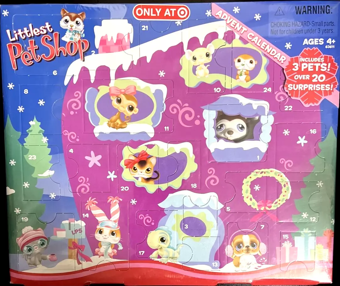 Littlest Pet Shop 2007 Target Advent Calendar LPS 427 428 429 New