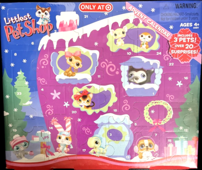 Littlest Pet Shop 2007 Target Advent Calendar LPS 427 428 429 New | eBay