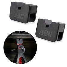 ABN Rubber Slotted Jack Stand Pads Pinch Weld Jack Adapter 2-Pack - 2 to 3 Ton