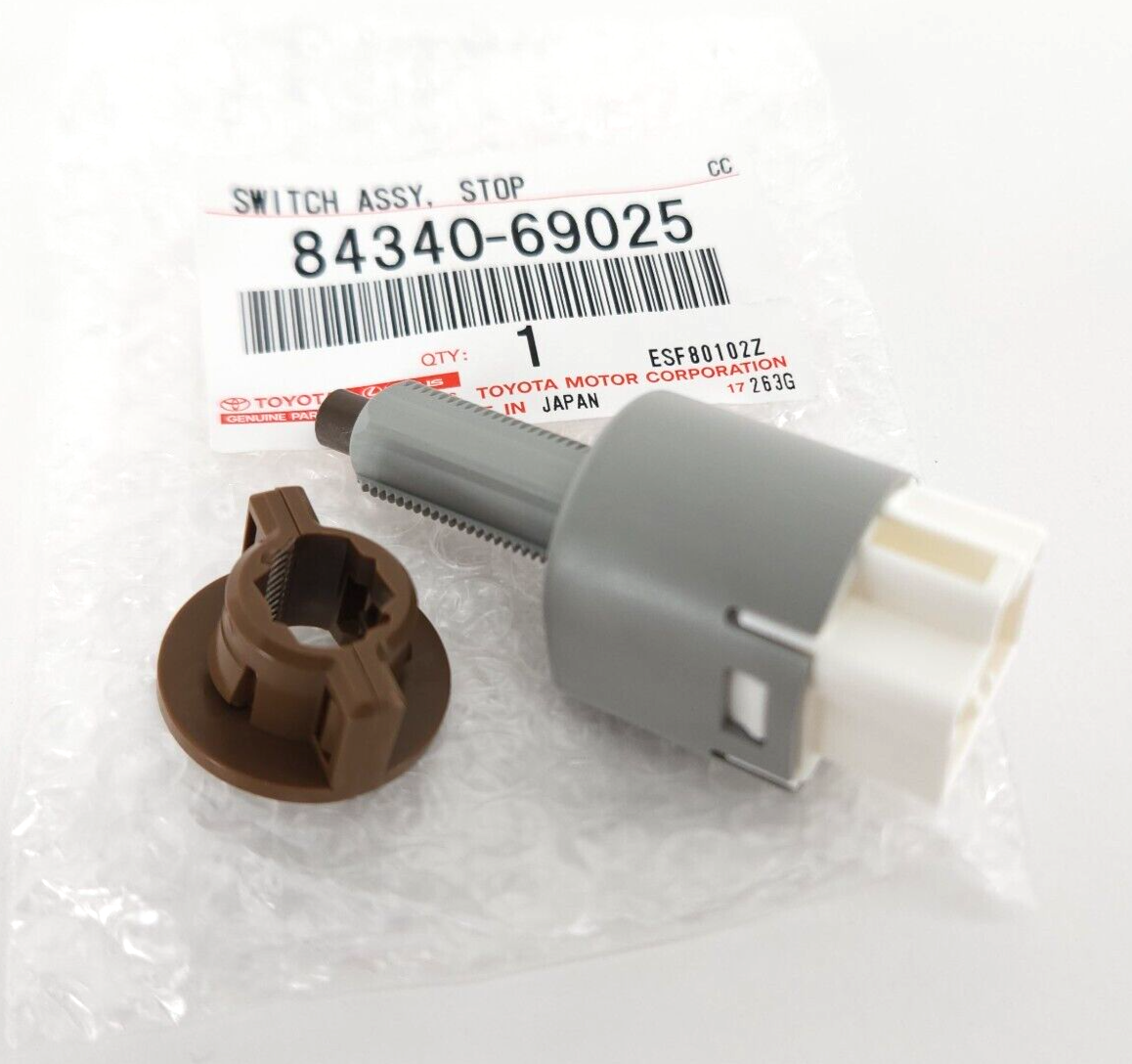 Genuine OEM Toyota Scion 84340-69025 Brake Light Stoplamp Switch