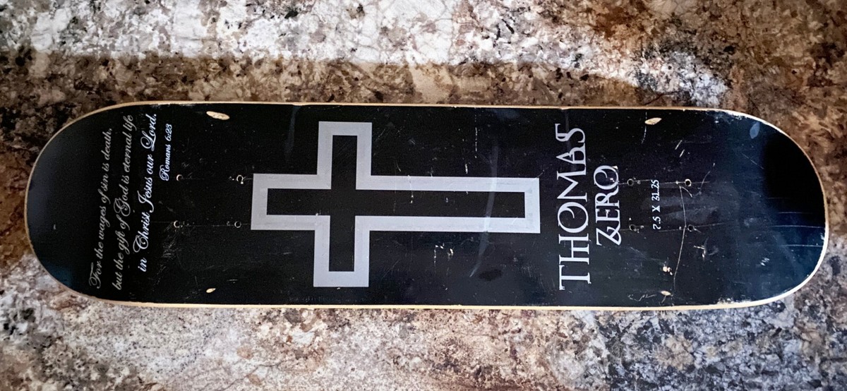 Zero Jamie Thomas Good Vs Evil Skateboard Original Vintage
