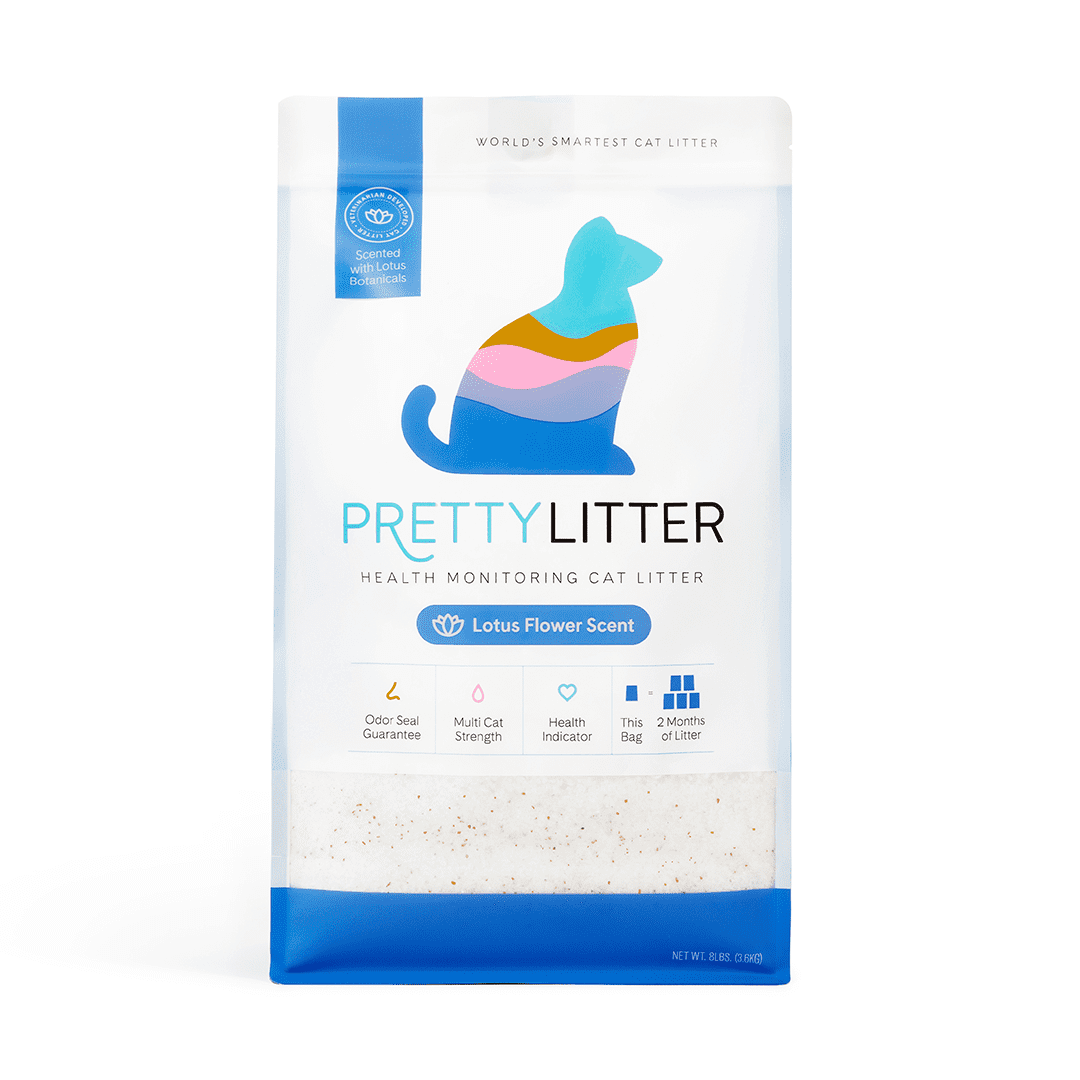 Health Monitoring Cat Litter, Lotus Flower Scent, 8 lb