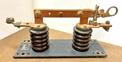 Vintage Large Heavy Duty General Electric Disconnecting Switch LG-218 - Picture 4 of 6