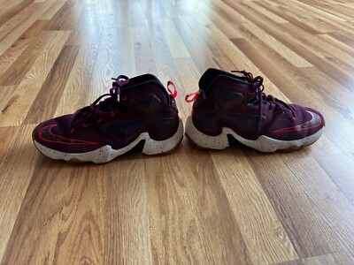 Nike LeBron James 13 Mulberry Purple Size 7 Youth